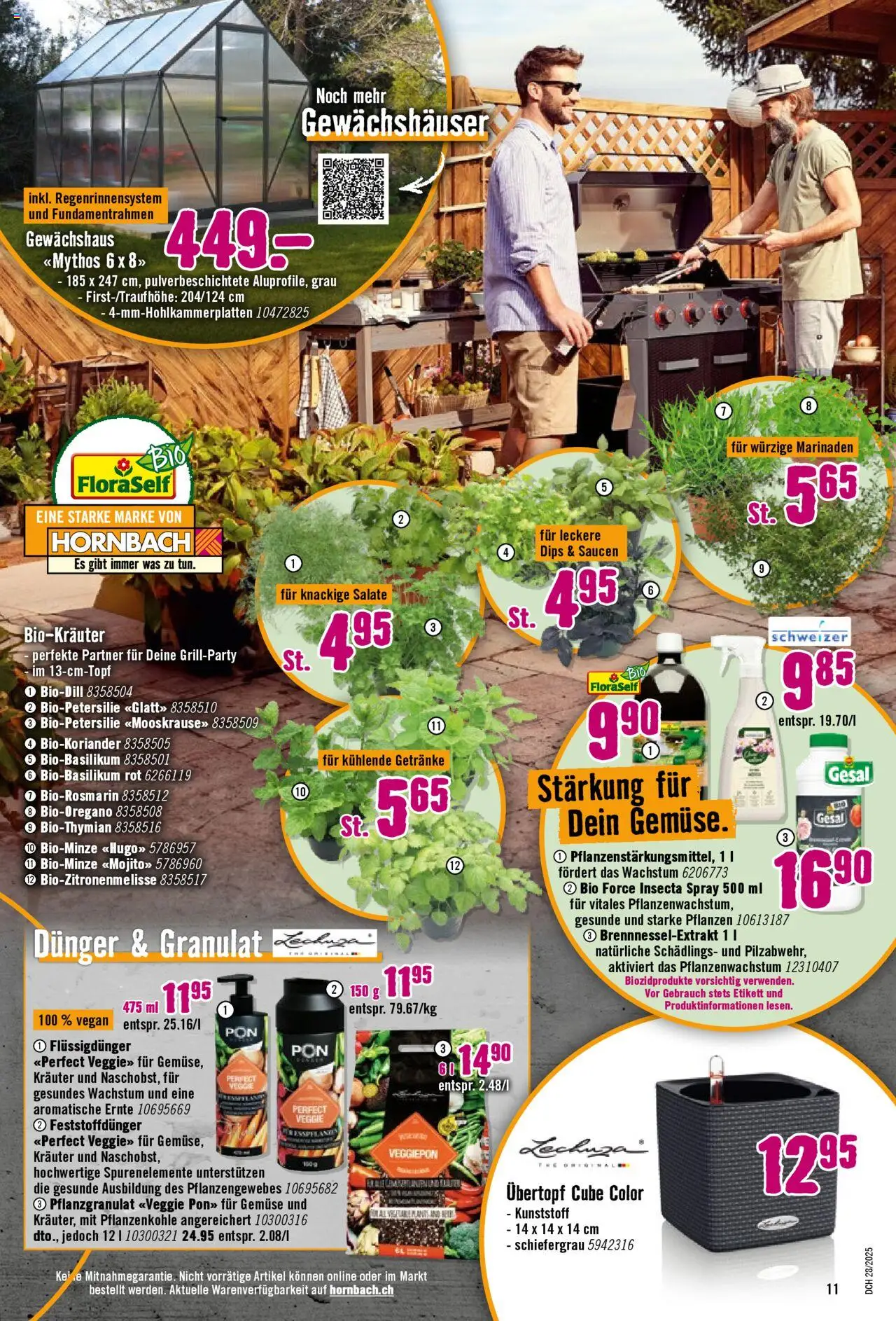 Hornbach Aktionen ab 07.07.2025 | Seite: 11 | Produkte: Gemüse