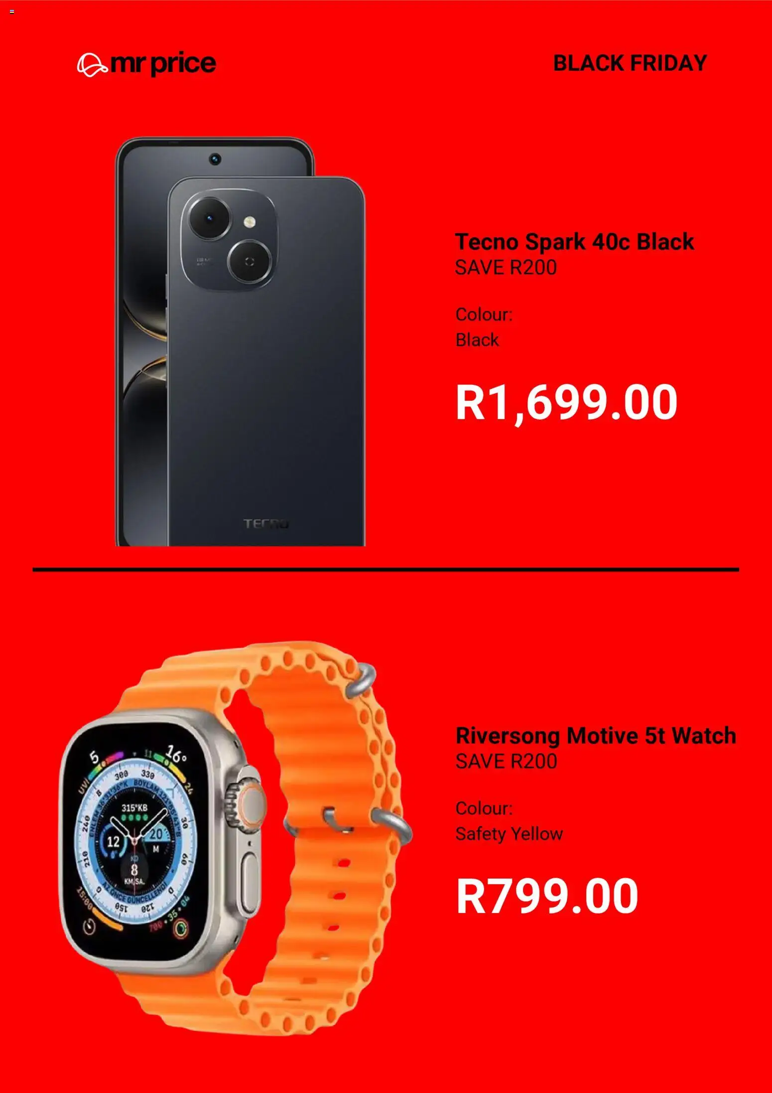 New Mr Price catalogue – valid from 24.11.2025 | Page: 6 | Products: Watch