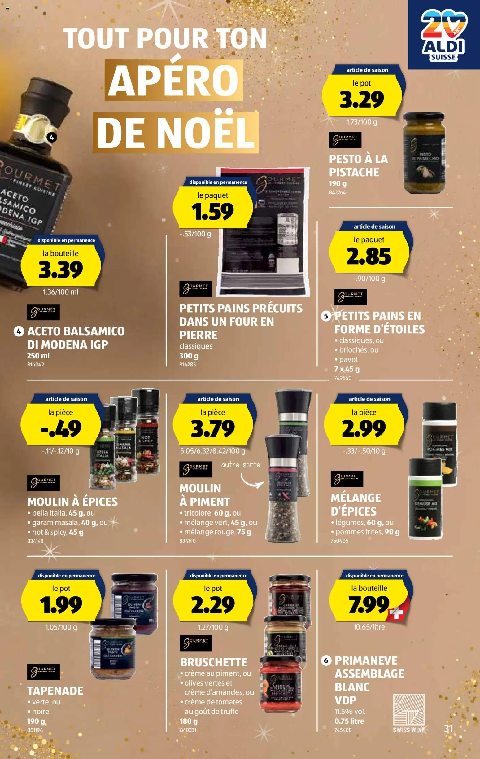 Aldi Aktionen FR – gültig ab 18.12.2025 | Seite: 32 | Produkte: Balsamico, Creme