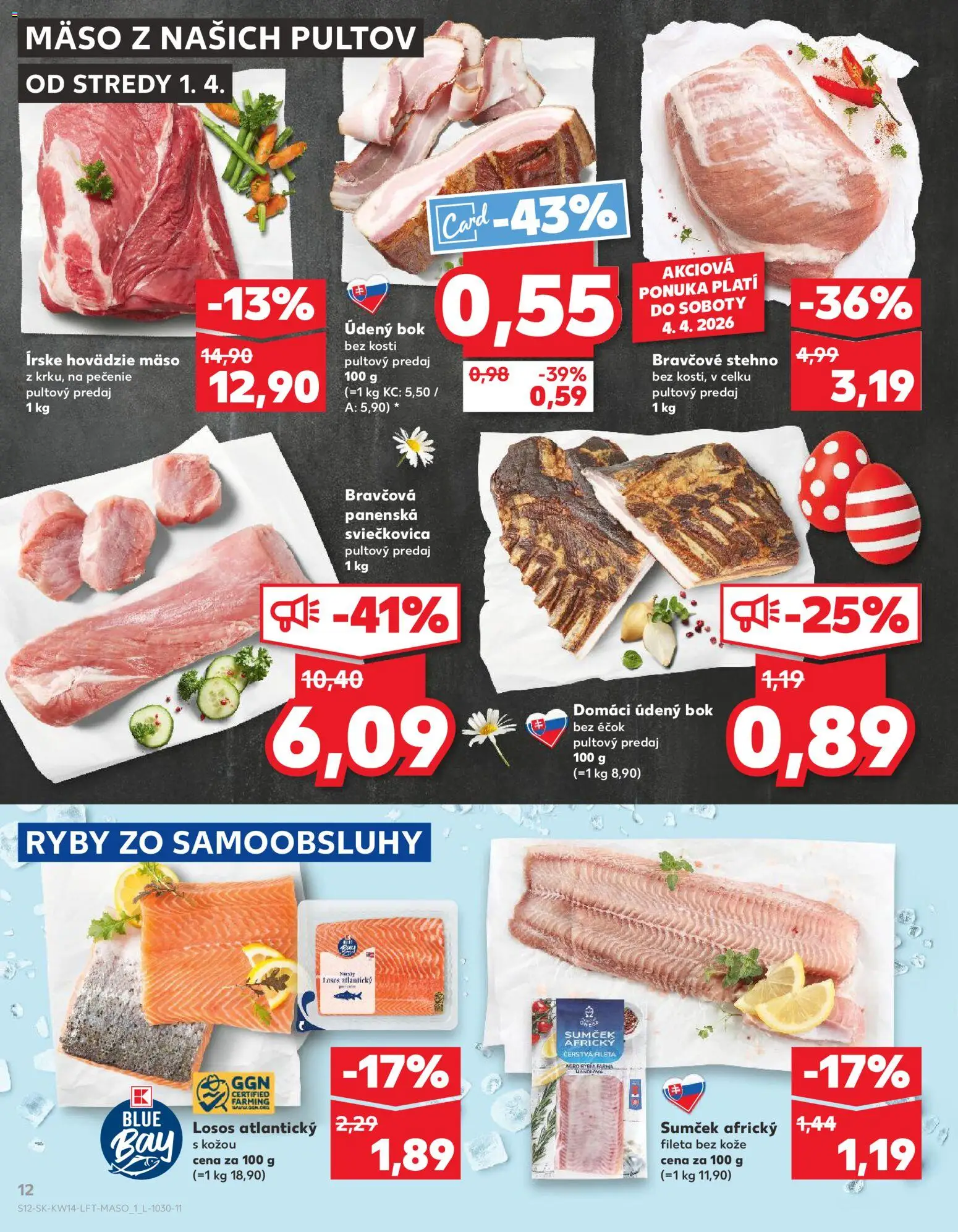Leták KAUFLAND od štvrtka ( 01.04.2026 online ) --> prelistovať teraz | Slovenská republika