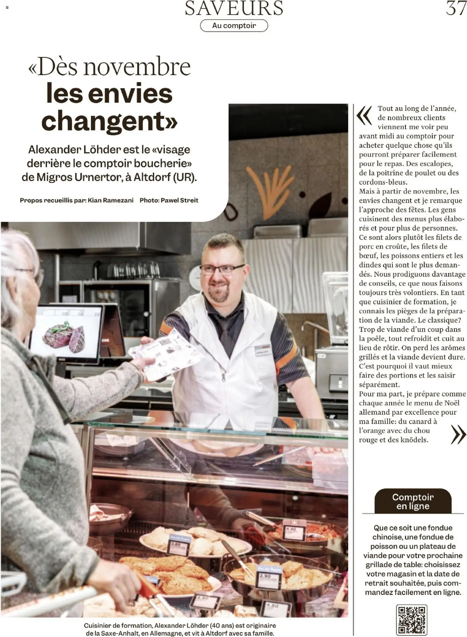 Migros - Magazin FR – gültig ab 09.12.2025 | Seite: 37