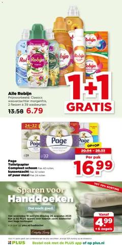  | Pagina: 40 | Producten: Wasverzachter, Robijn, Handdoeken, Toilet