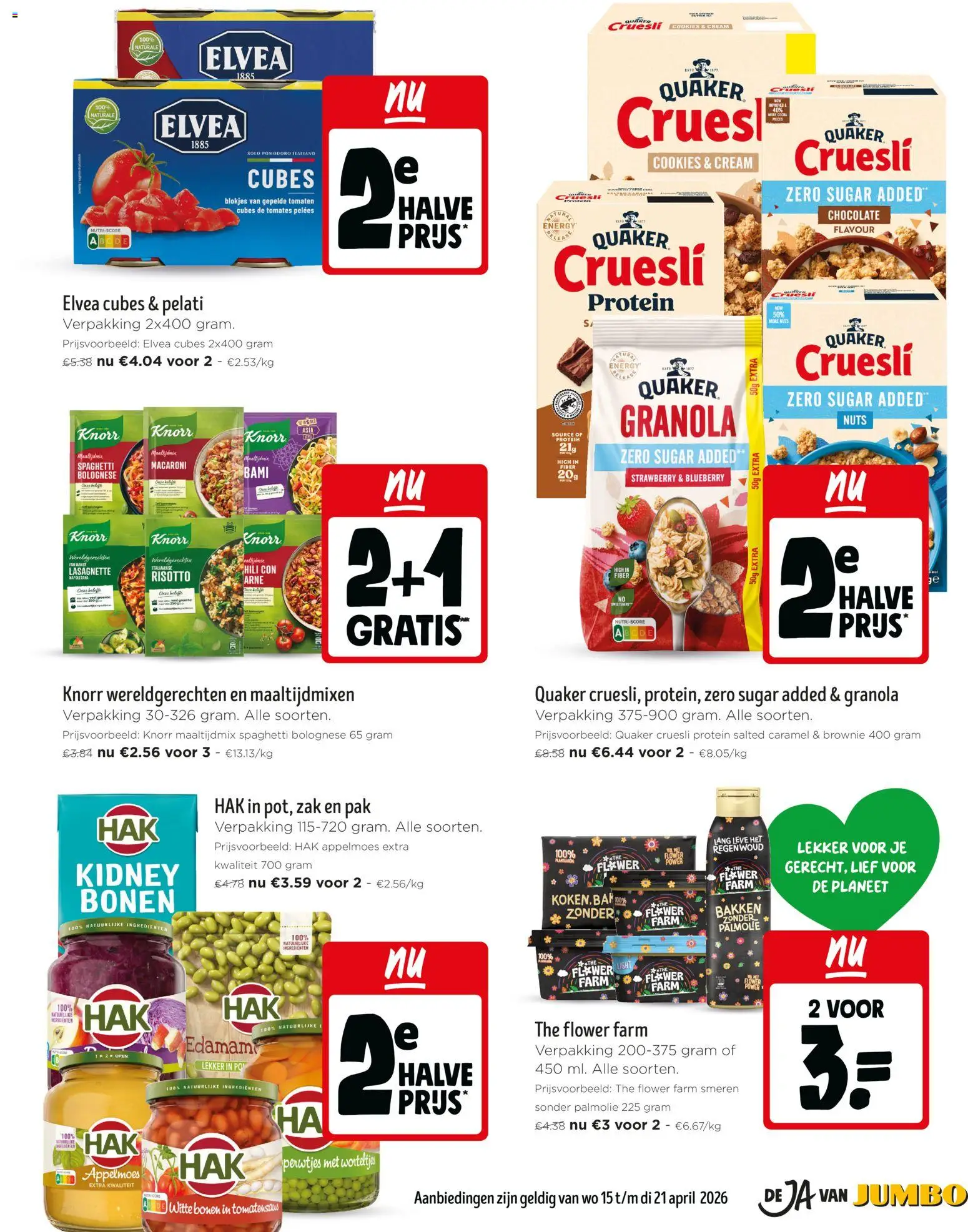 {H1} | Pagina: 9 | Producten: Tomaten, Macaroni, Zak