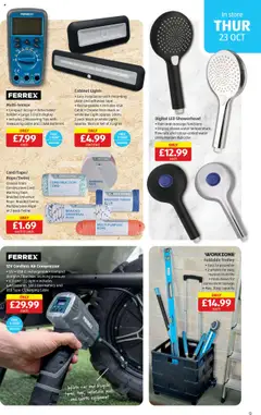 Preview of Aldi - Weekly offers UK Specialbuys valid from 23.10.2025 | Page: 13 | Products: Battery, Cabinet, Cable, USB