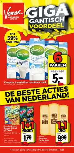 Vomar - Folder - Voorbeeld van een folder van Vomar, geldig van 05.10.2025