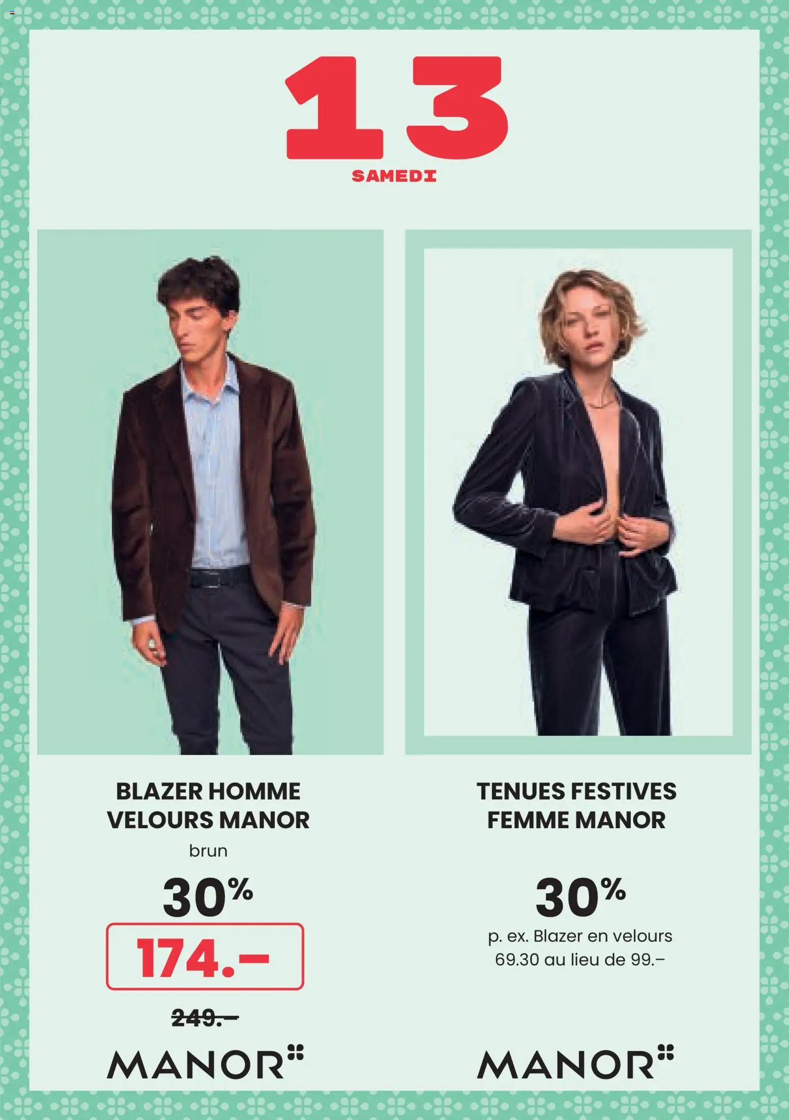 Manor Aktionen Calendrier de L'Avent – gültig ab 01.12.2025 | Seite: 15