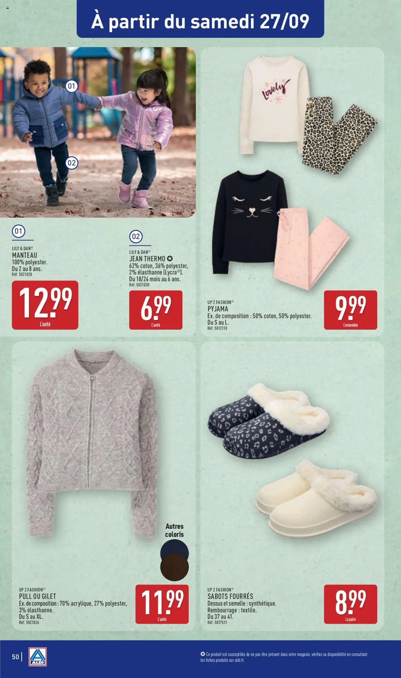  | Page: 52 | Produits: Pull, Gilet, Manteau, Pyjama