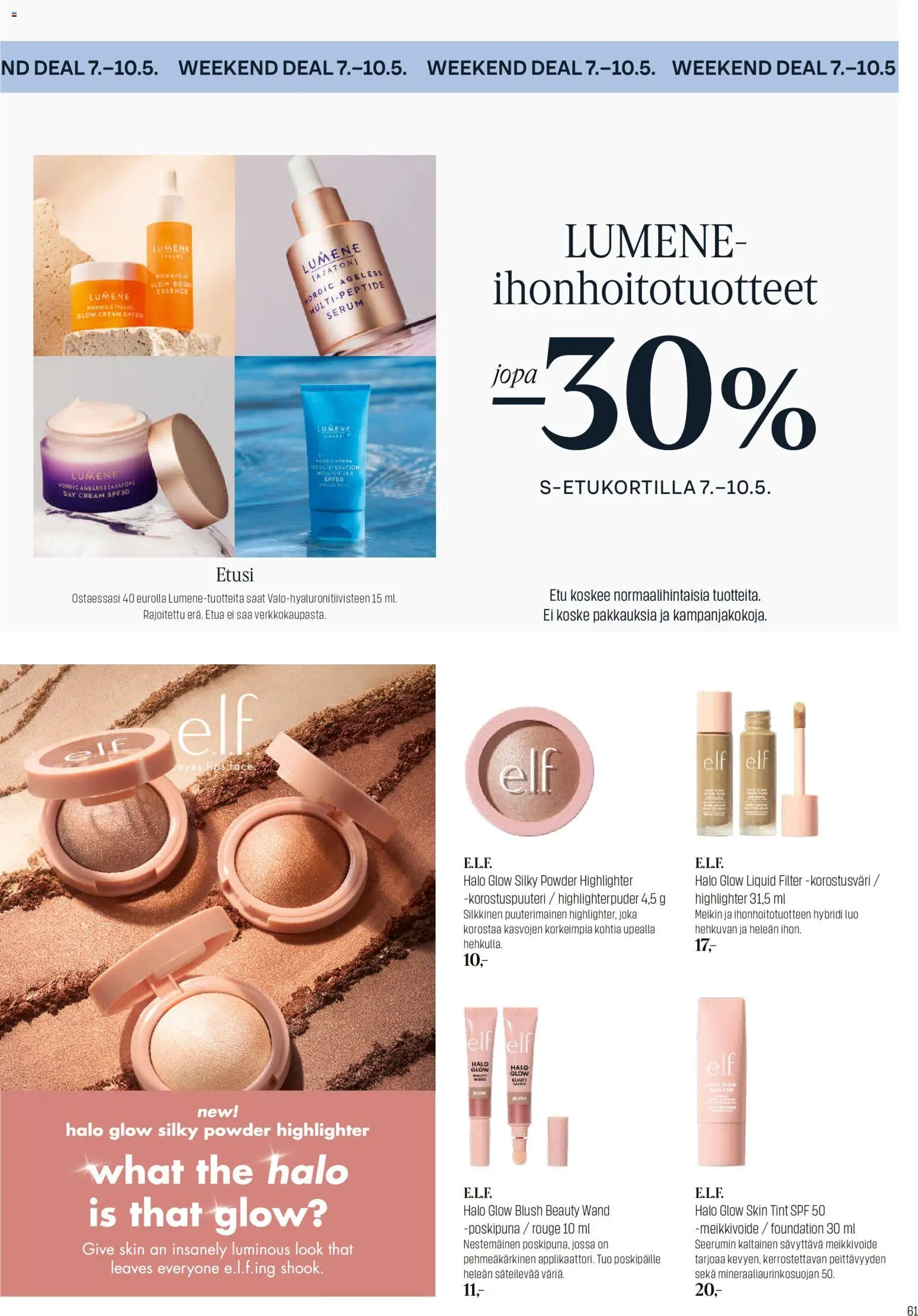 Sokos tarjoukset – voimassa 20.04.2026 alkaen | Sivu: 61 | Tuotteet: Poskipuna