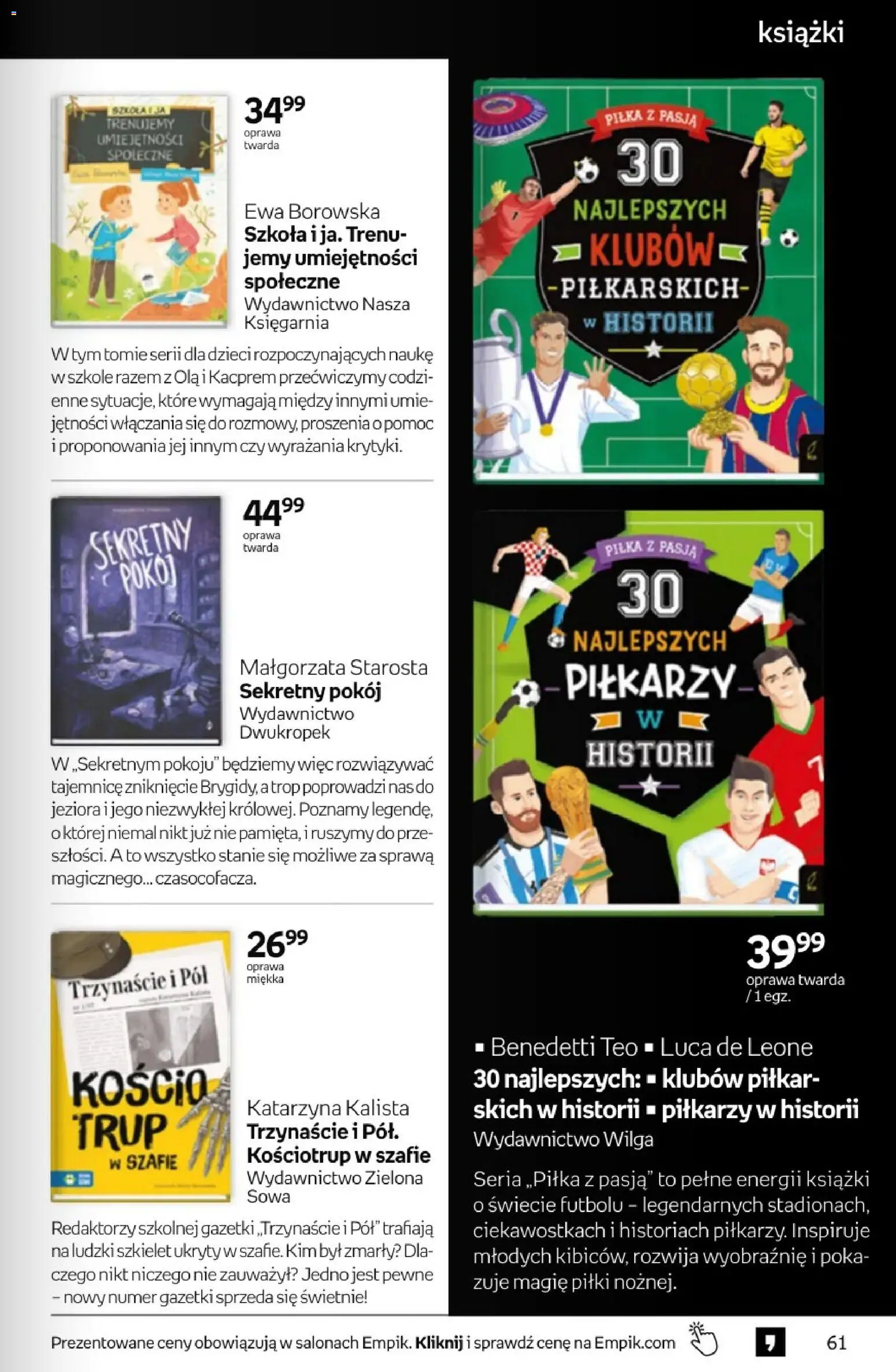 Empik promocje od 22.04.2026 | Strona: 61 | Produkty: Książki