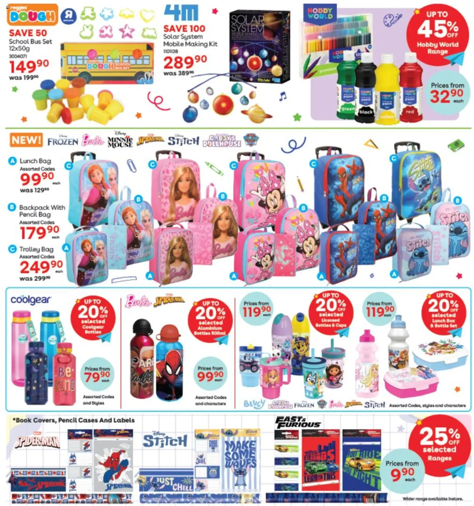 New Toys R Us catalogue – valid from 11.12.2025 | Page: 2 | Products: Pencil, Backpack, Bag, Box