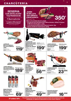 Vista previa Hipercor catálogo válido desde el 20.11.2025 | Página: 8 | Productos: Queso, Jamón ibérico, Jamón, Νυχτικό