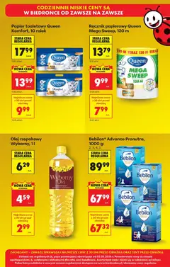 Pogląd oferty "Olej rzepakowy Wyborny, 1 l, Rapeseed oil Wyborny, 1 l" - ważna od 23.03.2026 | Strona: 93