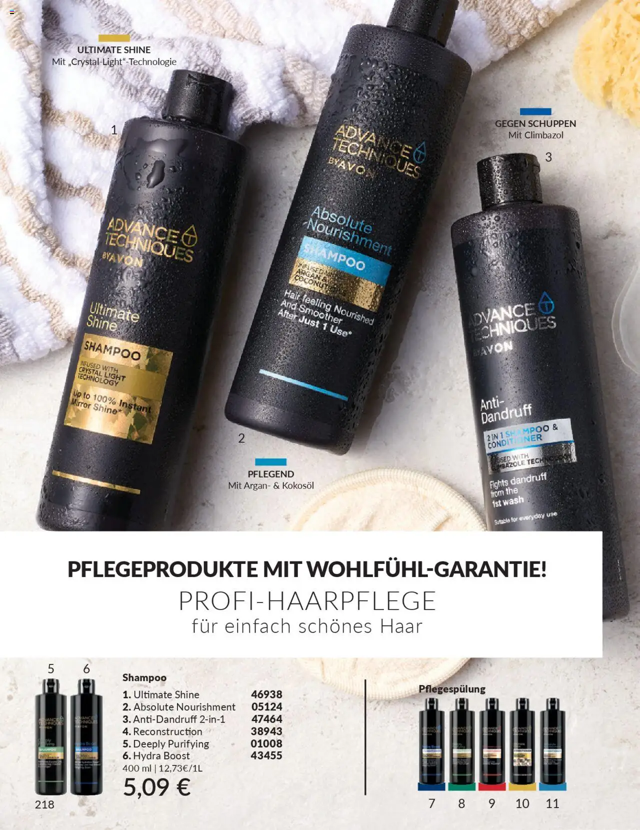 AVON Katalog Oktober 2025 – gültig ab 01.10.2025 | Seite: 220 | Produkte: Shampoo