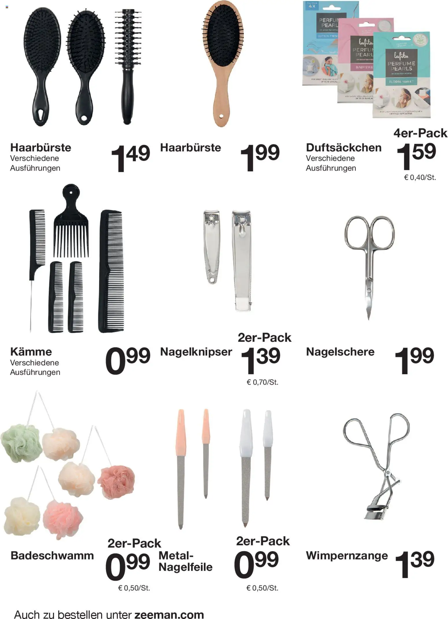 Zeeman Prospekt 	 – gültig ab 25.10.2025 | Seite: 22 | Produkte: Nagelfeile, Nagelknipser, Nagelschere