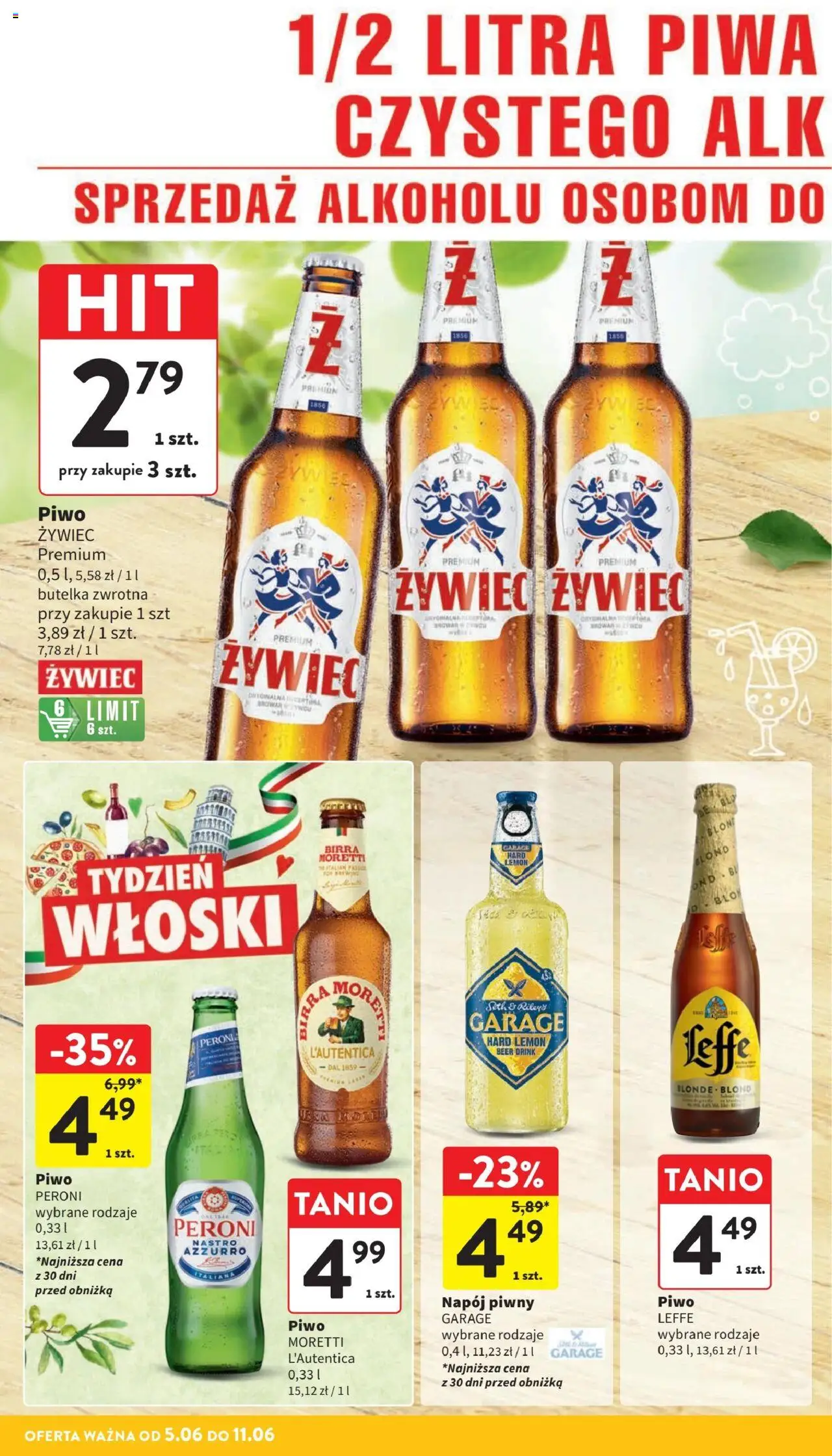 Intermarche Gazetka od 05.06.2025 | Strona: 32 | Produkty: Piwo