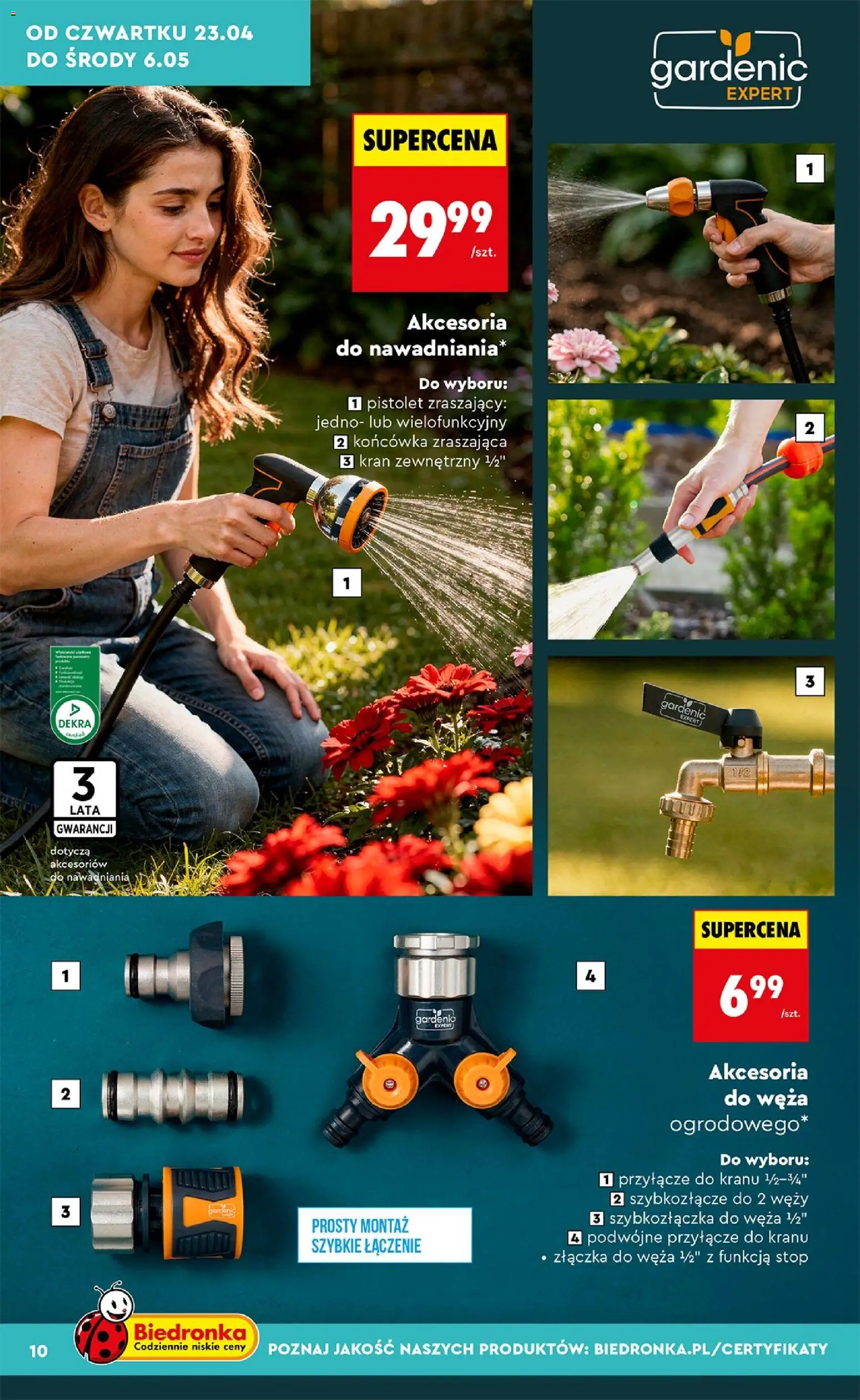 Biedronka Polsko leták - Ogród od 20.04.2026 | Strana: 10