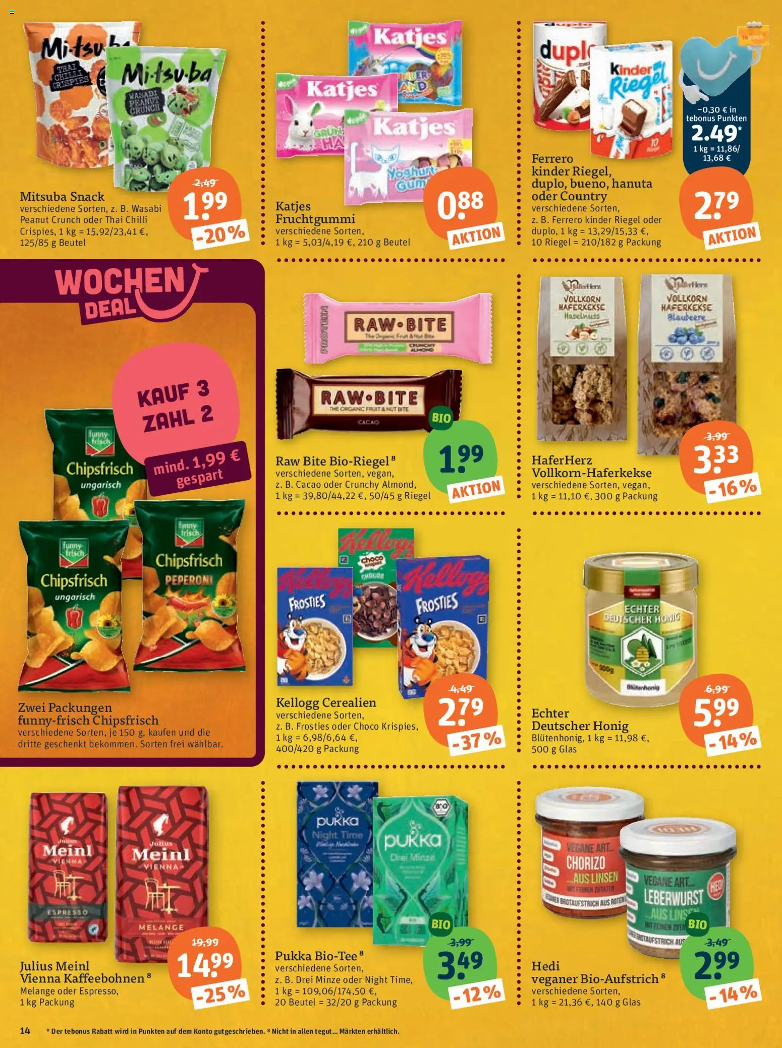 Tegut Prospekt 	 – gültig ab 13.04.2026 | Seite: 16