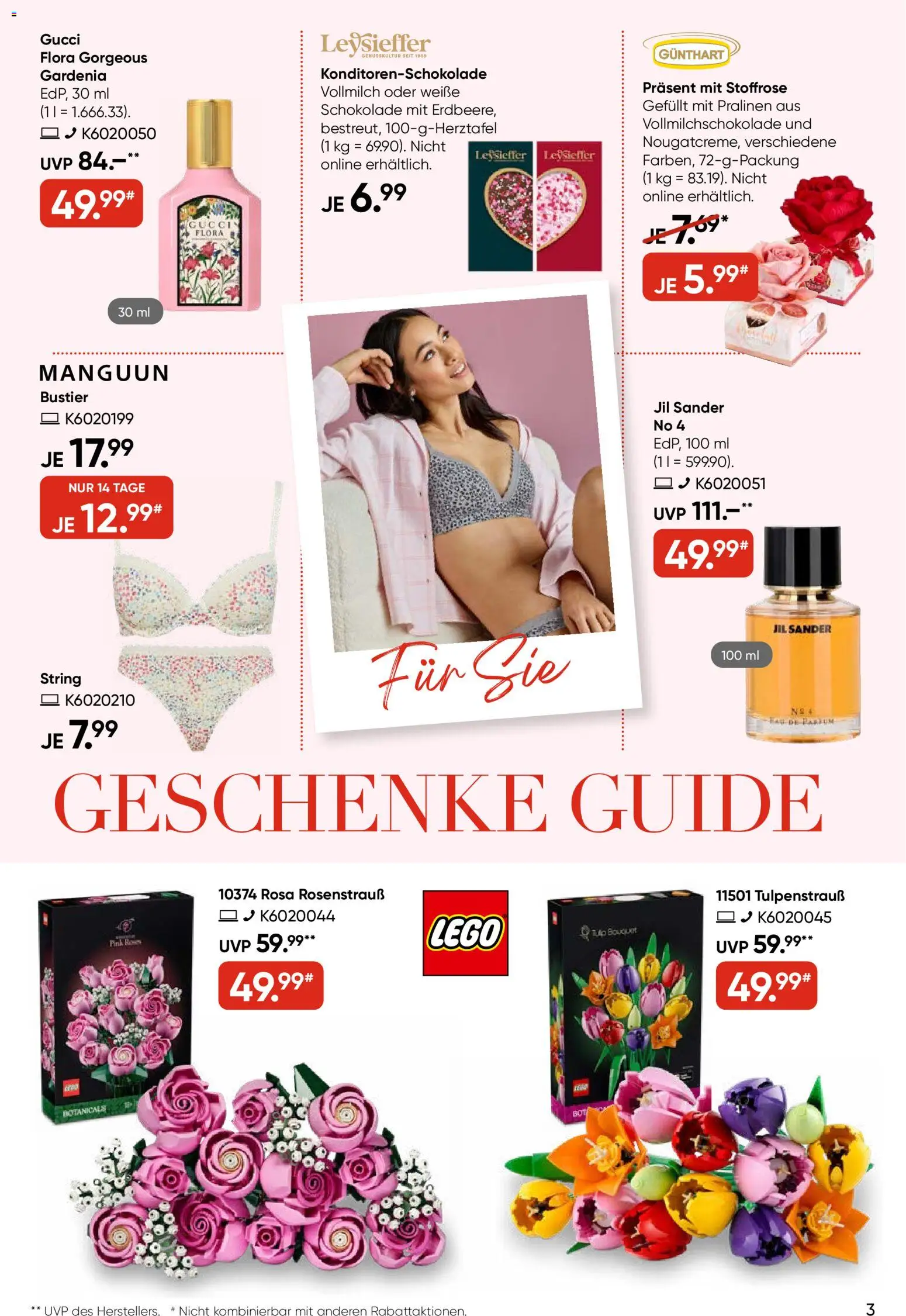 Galeria Karstadt Kaufhof Prospekt 	 – gültig ab 11.02.2026 | Seite: 3 | Produkte: String, Schokolade, Parfüm, Eau de Parfum