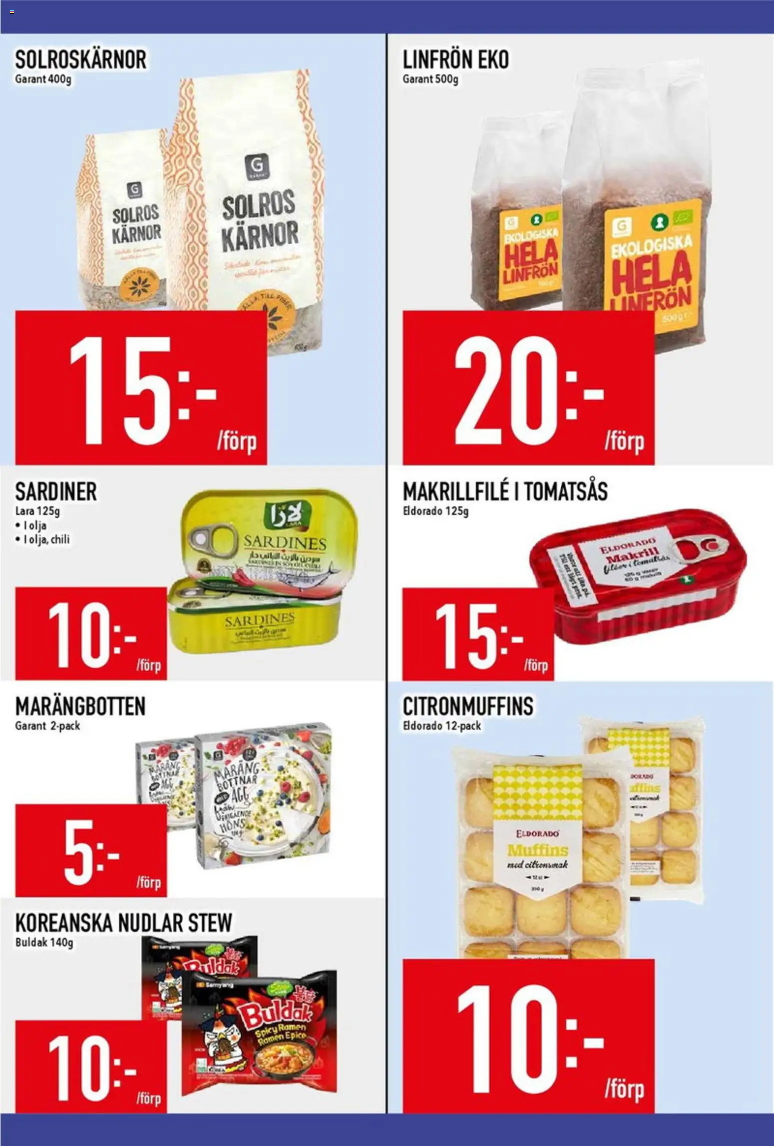 Matdax reklamblad aktuell från 27.04.2026 | Sida: 16 | Produkter: Olja, Chili, Tomatsås