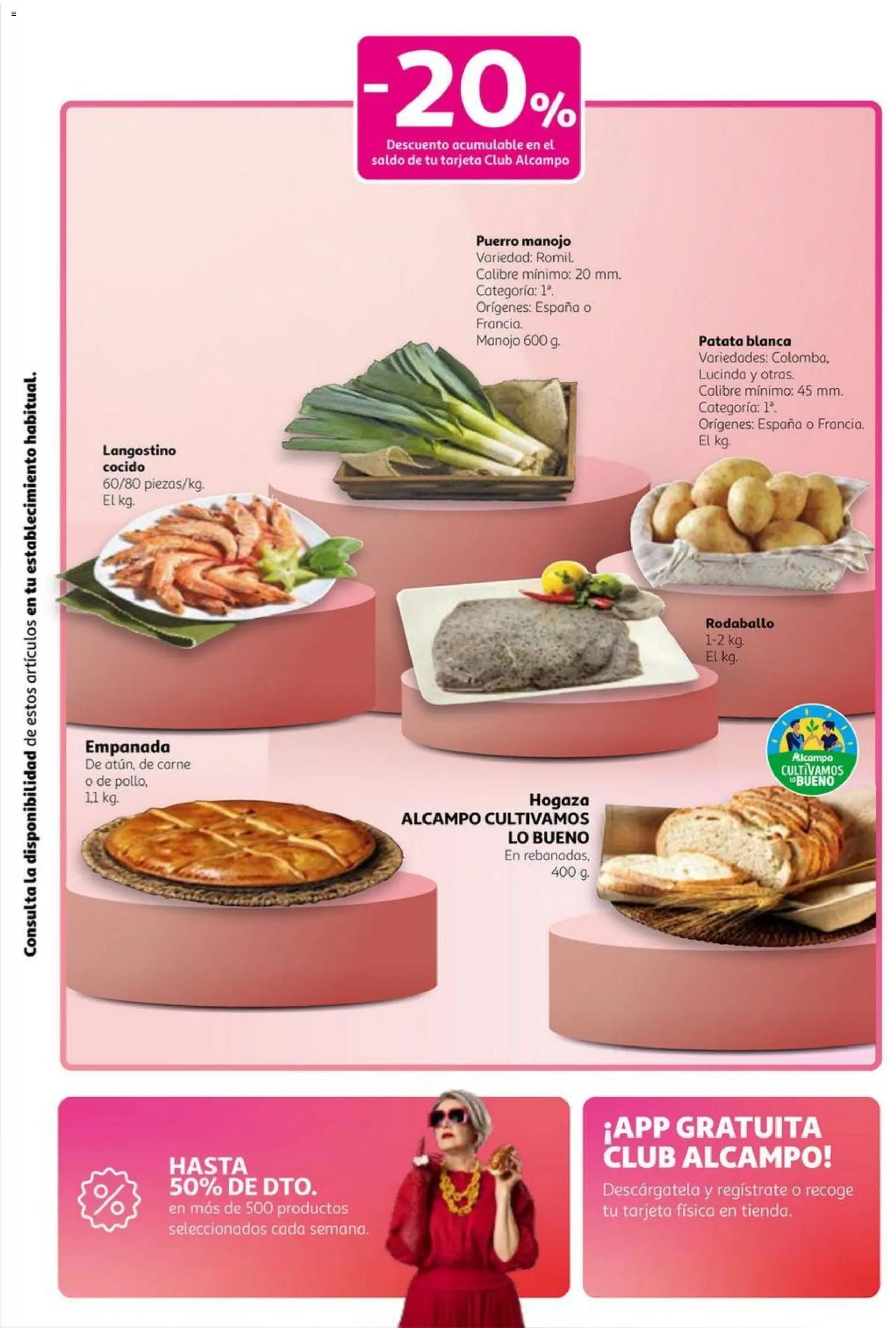 Alcampo -  Club Nacional  │ válido desde el 06.11.2025 | Página: 4 | Productos: Langostino