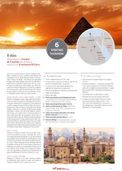 Vista previa Halcón Viajes Egipto válido desde el 01.07.2025 | Página: 65 | Productos: Navegación