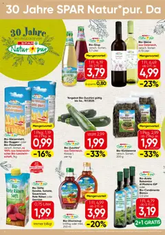 Spar Flugblatt - Burgenland gültig ab 17.07.2025 | Seite: 6 | Produkte: Gemüse, Saft, Wein