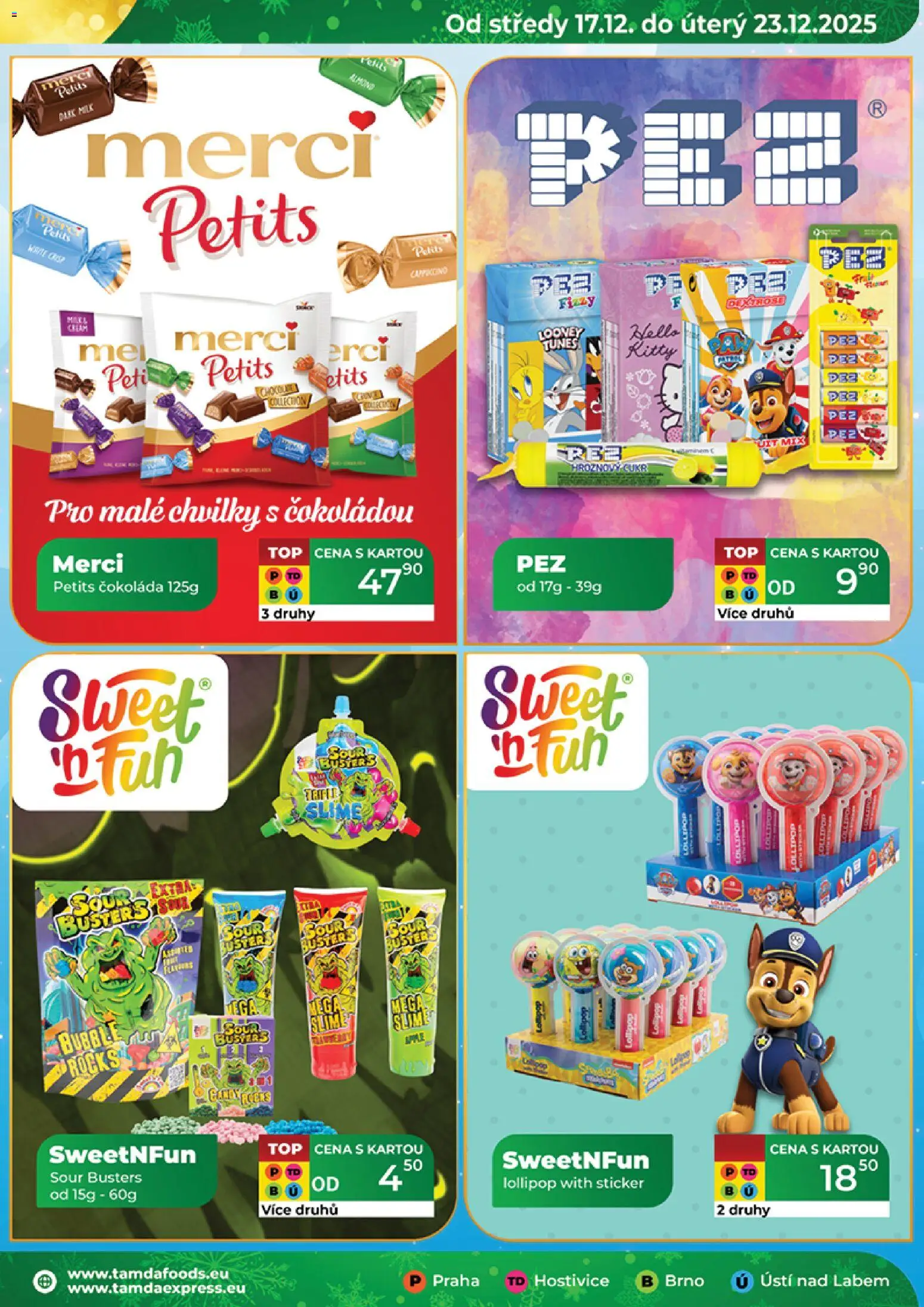 Tamda Foods leták od 17.12.2025 | Strana: 9 | Produkty: Čokoláda, Merci, Cukr
