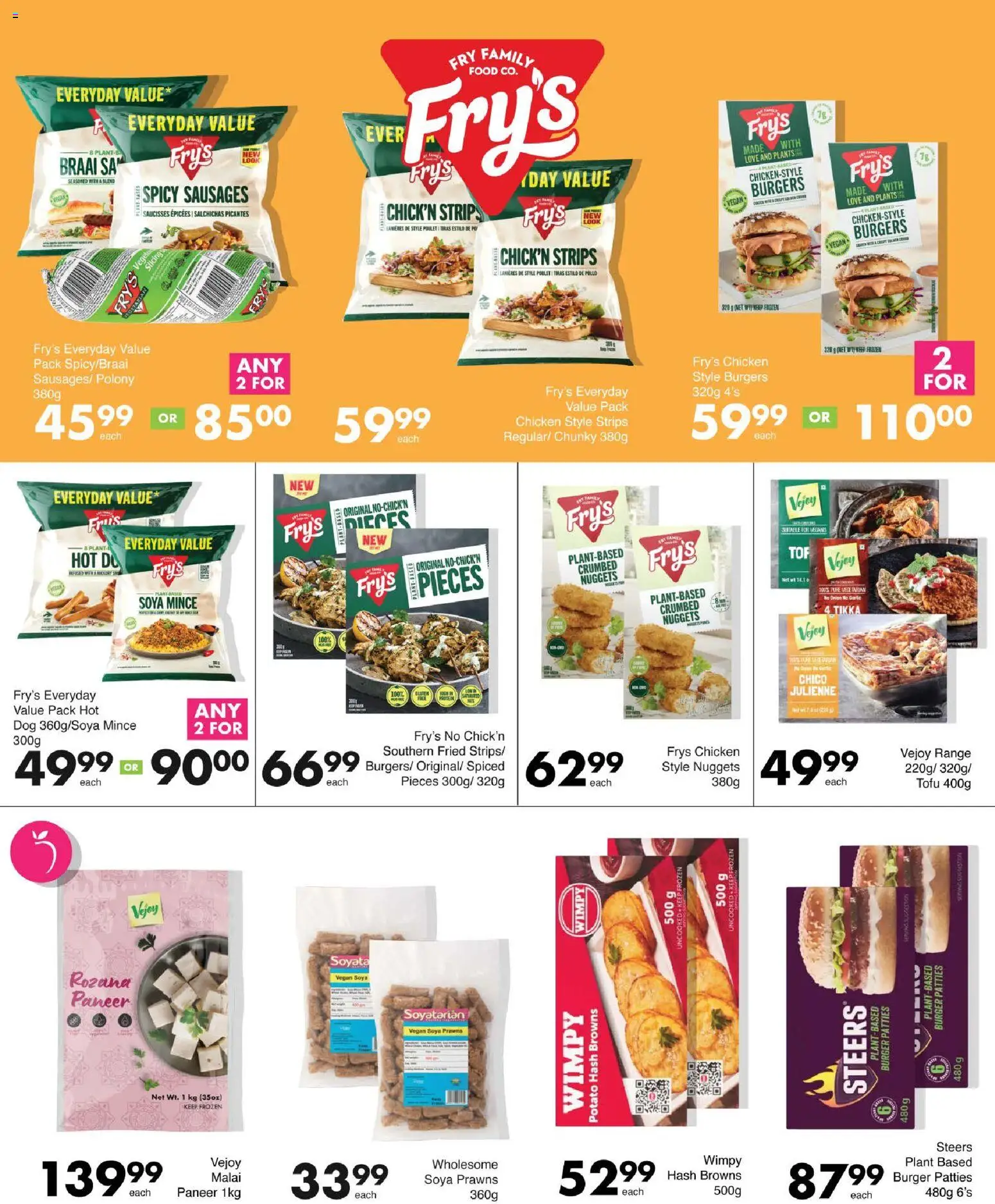 New Save catalogue – valid from 15.04.2026 | Page: 12 | Products: Polony, Burgers, Fry's, Garlic