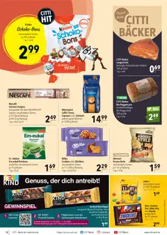 CITTI Markt Prospekt 	 ab 11.03.2026 gültig | Seite: 14 | Produkte: M&M's, Milka, Snickers, Mars