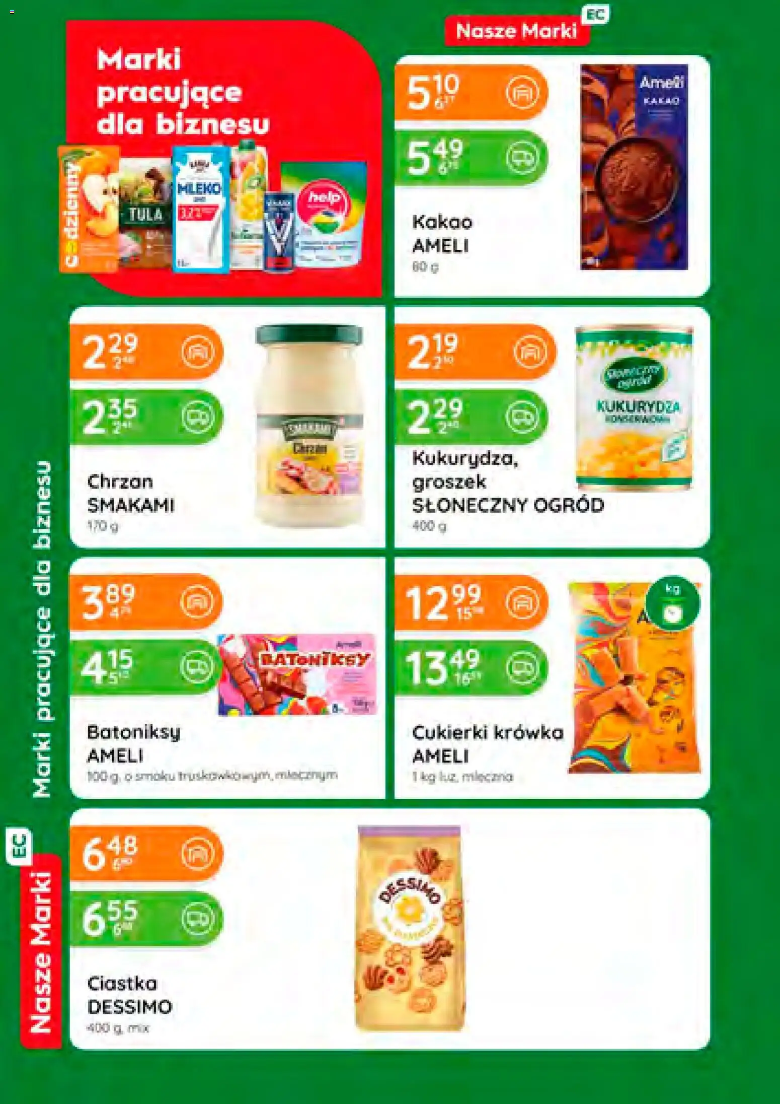 Eurocash Gazetka od 08.01.2026 | Strona: 68 | Produkty: Kakao, Krowka, Mleko, Ciastka