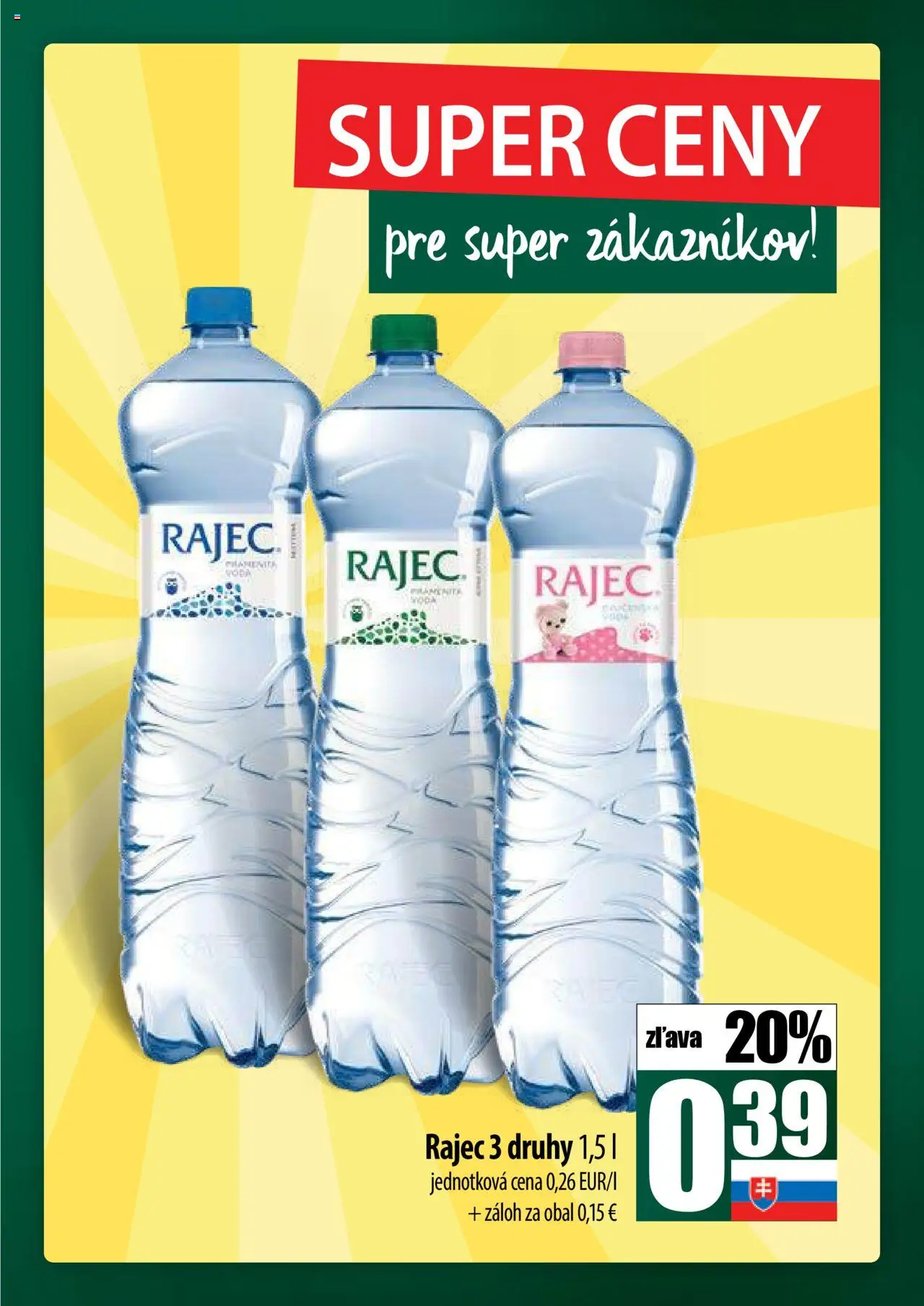 COOP Jednota široká ponuka │ platný od 24.07.2025 | Strana: 5 | Produkty: Rajec