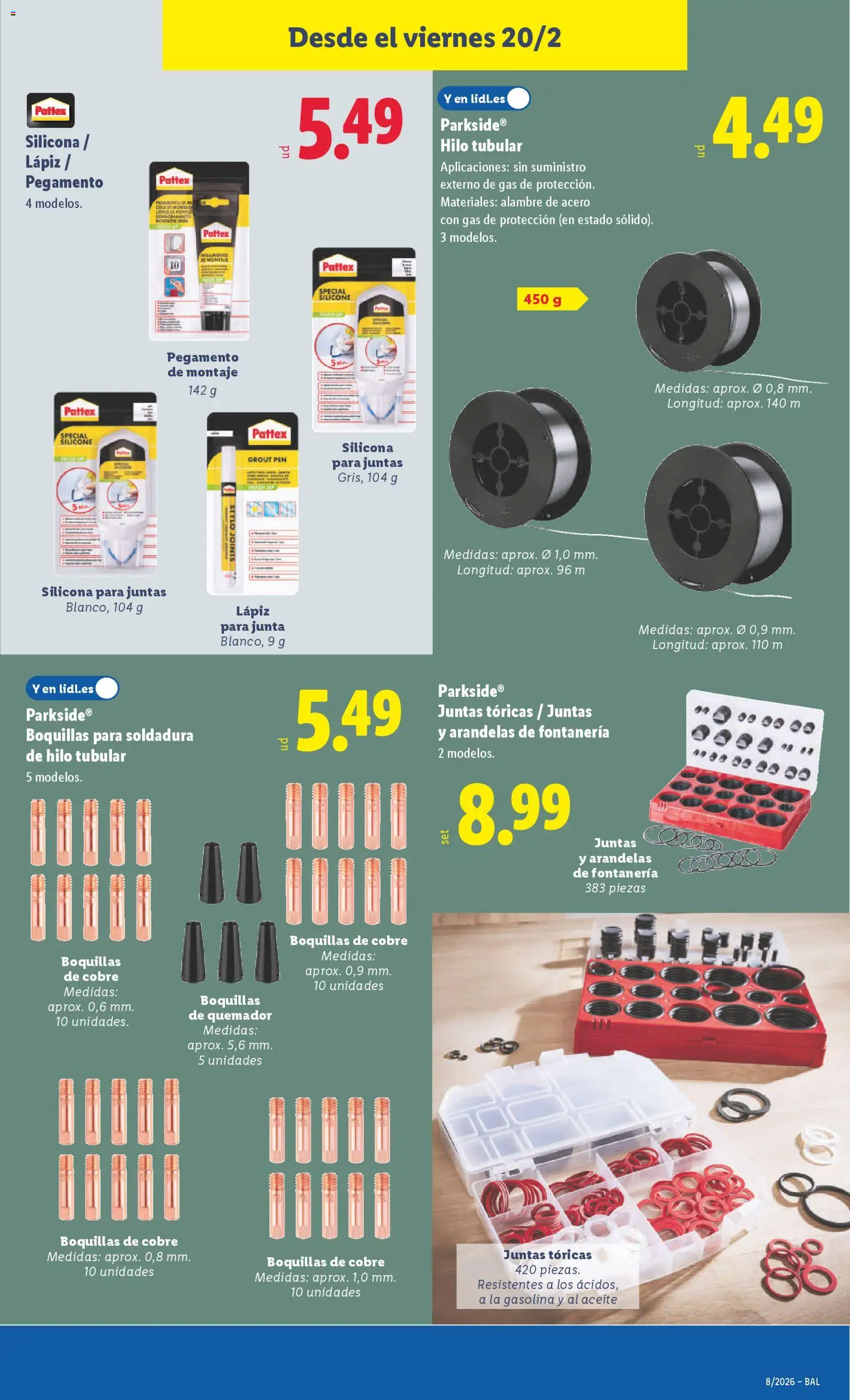 Lidl folleto de bazar │ válido desde el 16.02.2026 | Página: 25