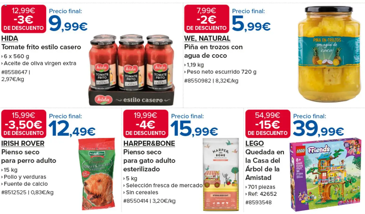 Costco catálogo │ válido desde el 29.04.2026 | Página: 5 | Productos: Piña, Aceite de oliva, Aceite de oliva virgen extra, Peso