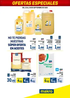 Vista previa Makro - Oferta especial septiembre Cataluña válido desde el 15.09.2025