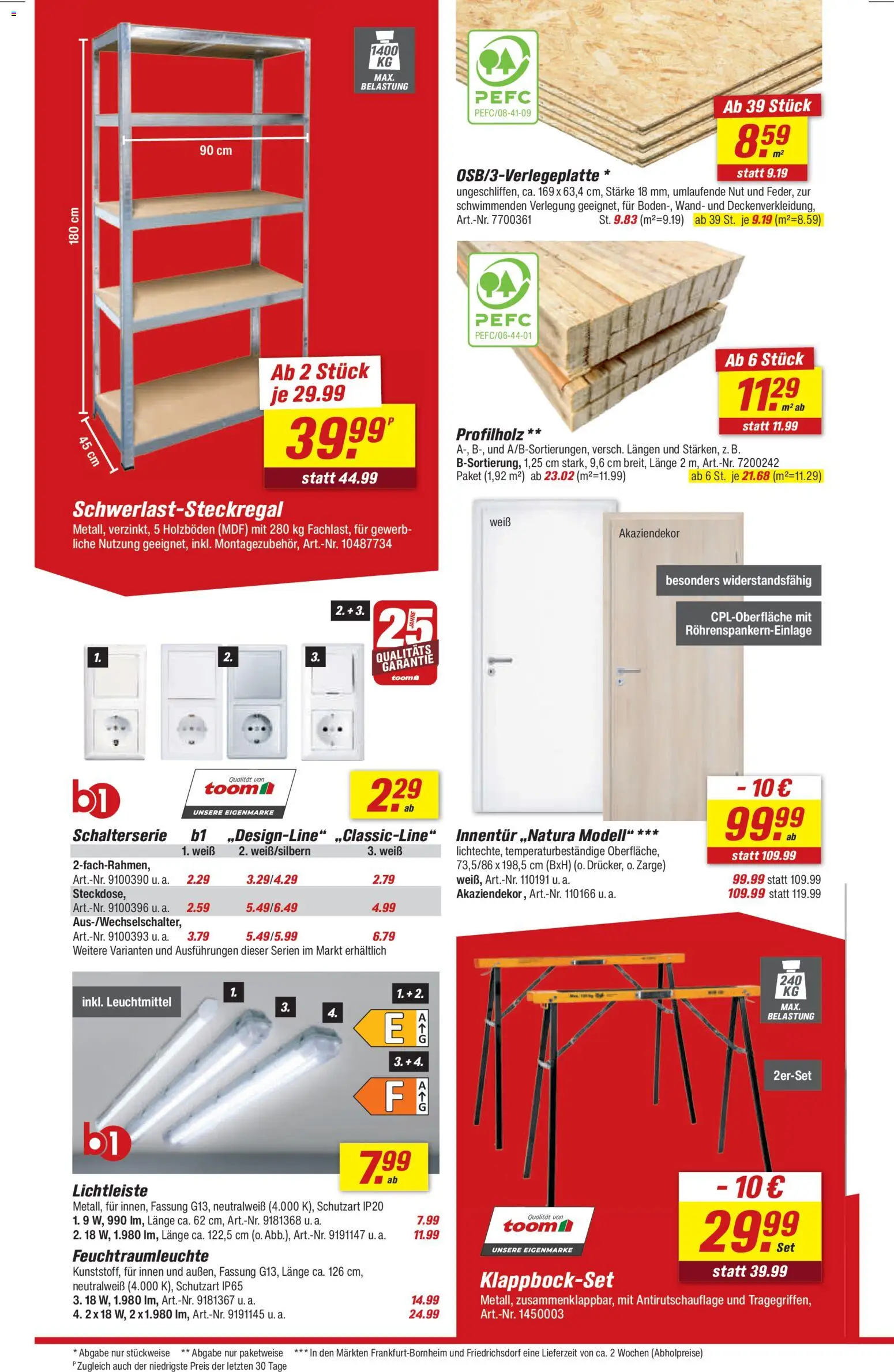 Toom Baumarkt Prospekt 	 – gültig ab 17.01.2026 | Seite: 4