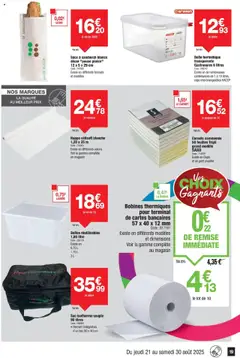  | Page: 19 | Produits: Carnets, Sandwich, Rouleau, Nappe
