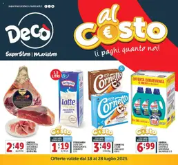 Anteprima del volantino Decò MaxiStore - Napoli catalogo valido a partire dal 18.07.2025