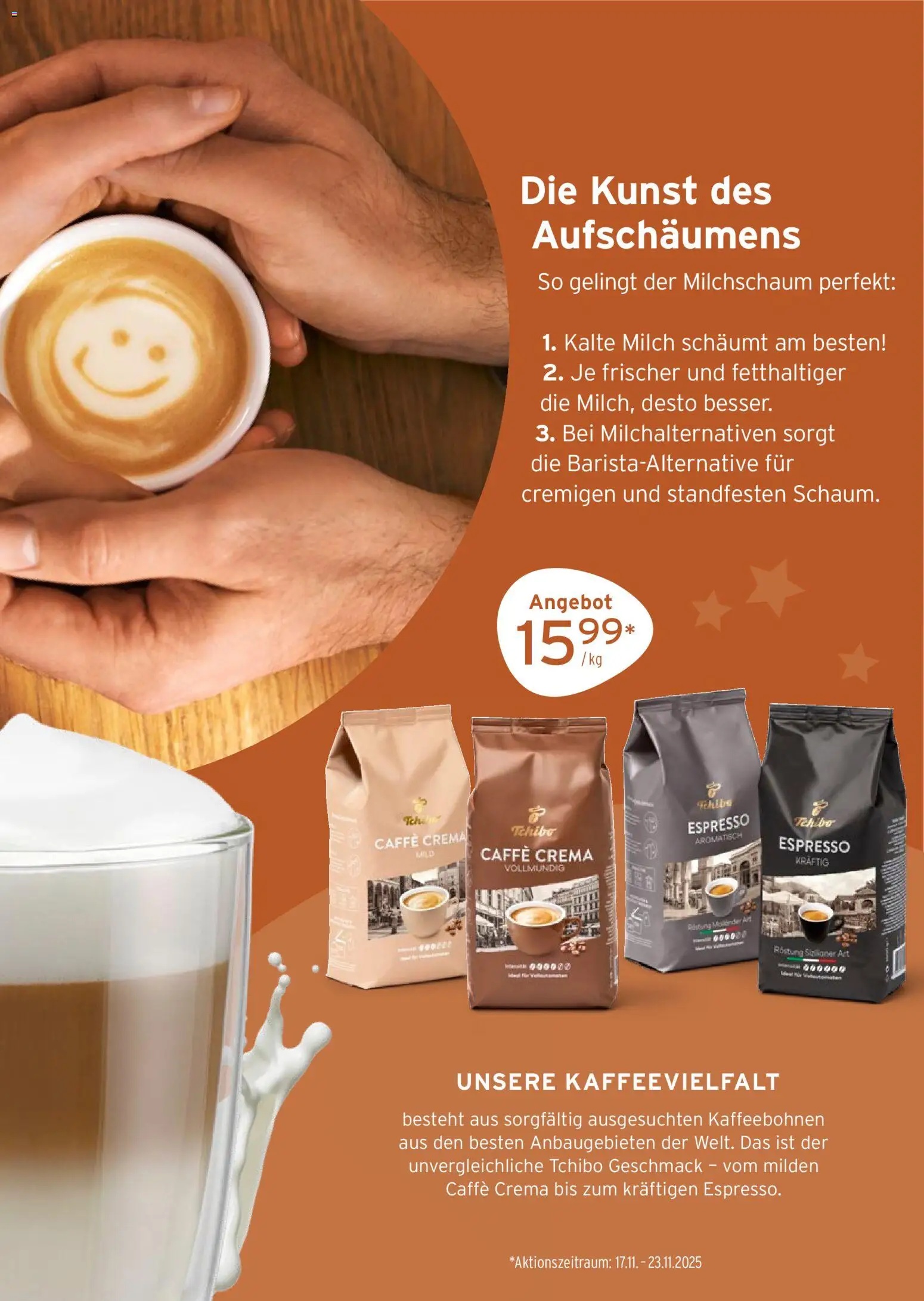 Prospekt Tchibo Festliche Looks  – gültig ab 19.11.2025 | Seite: 31 | Produkte: Milch