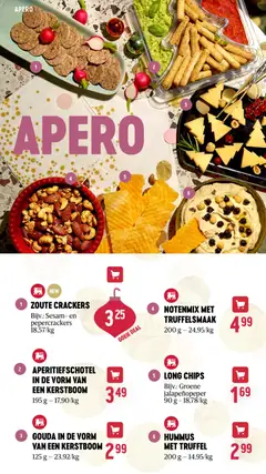ZOUTE CRACKERS, Bijv.: Sesam- en pepercrackers - Voorbeeld van een folder van Delhaize, geldig van 13.11.2025 | Pagina: 4 | Producten: Chips, Gouda