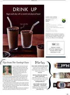 Preview of Spinneys - Nourish By Spinneys: January/February/March 2026 valid from 01.01.2026 | Page: 15 | Products: Džús, Banány, Myčka, Πούδρα