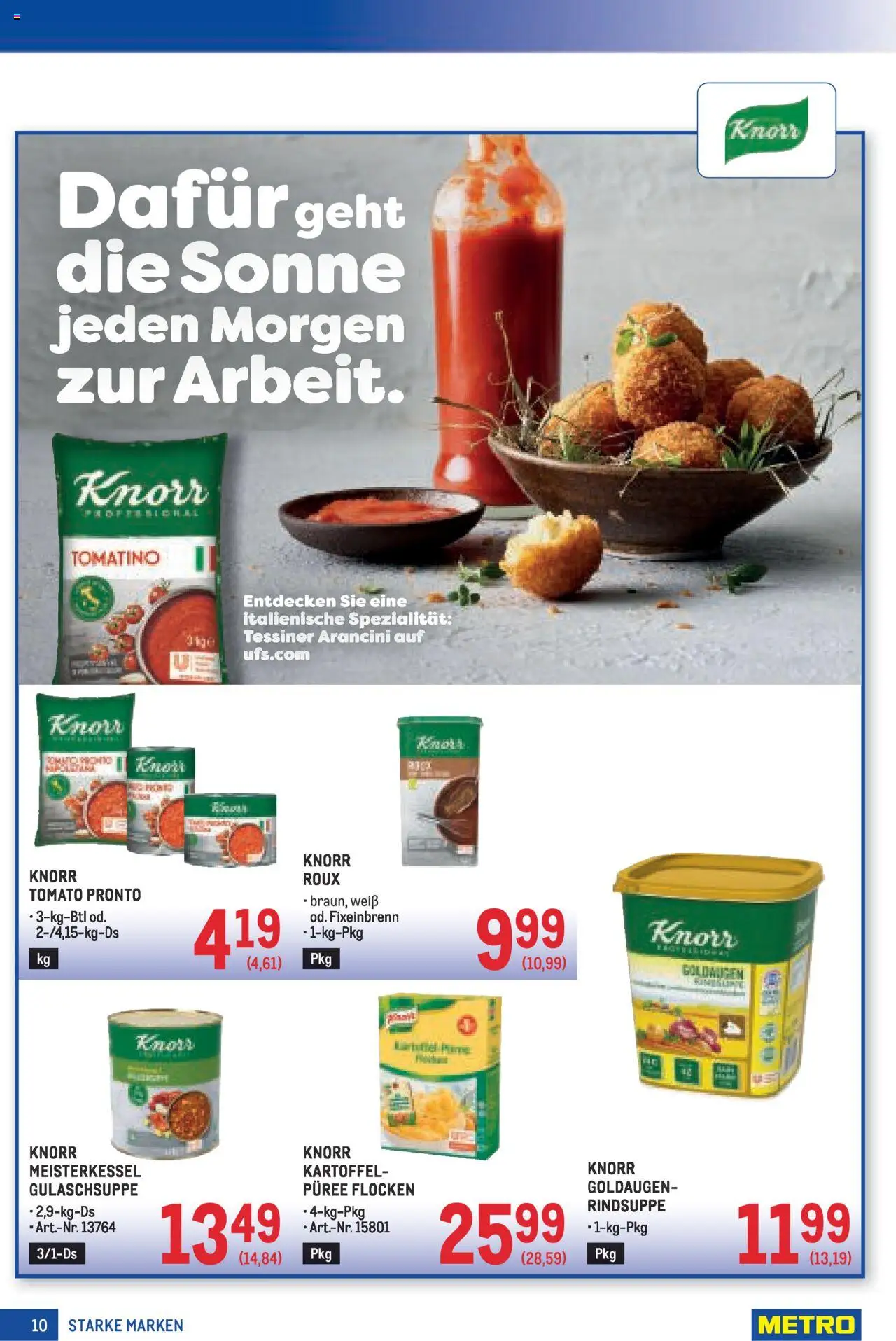 Metro - METRO AT - Starke Marken gültig ab 16.10.2025 | Seite: 10 | Produkte: Flocken