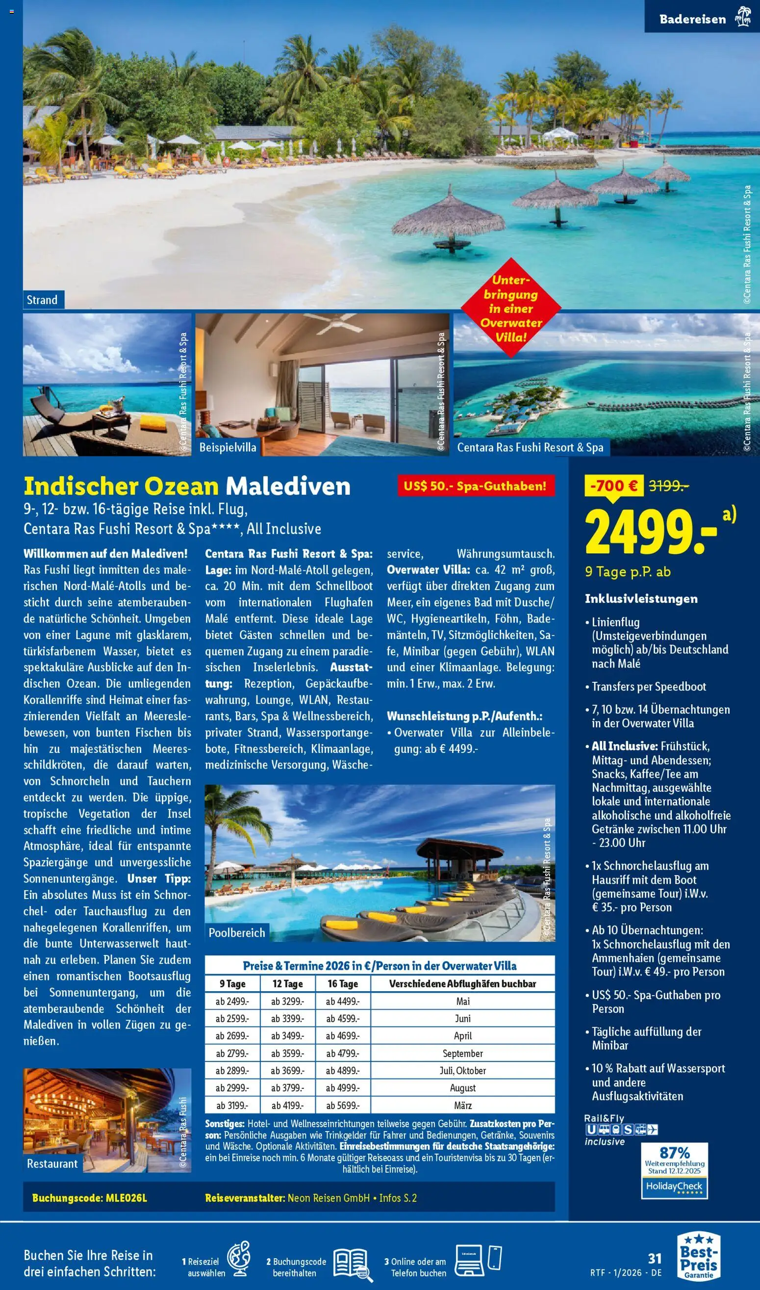 Lidl Reisen - Prospekt – gültig ab 14.01.2026 | Seite: 31 | Produkte: Bad, Telefon, Uhr