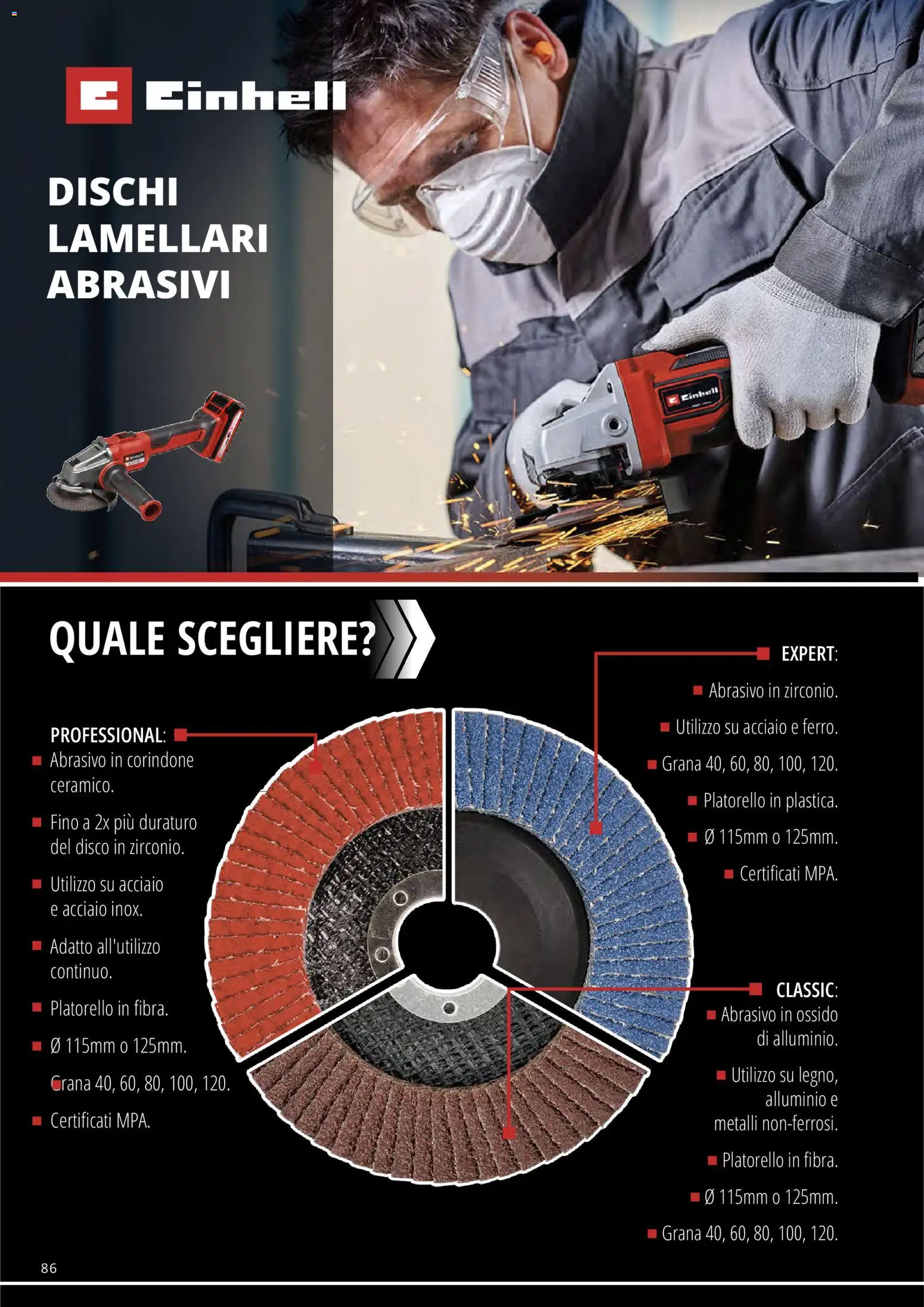 Volantino Einhell del 17.03.2026 | Pagina: 88 | Prodotti: Disco, Alluminio