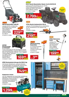 Lagerhaus Wochen Angebote ab 30.03.2026 gültig | Seite: 7 | Produkte: Gewicht, Manometer, Rasenmäher