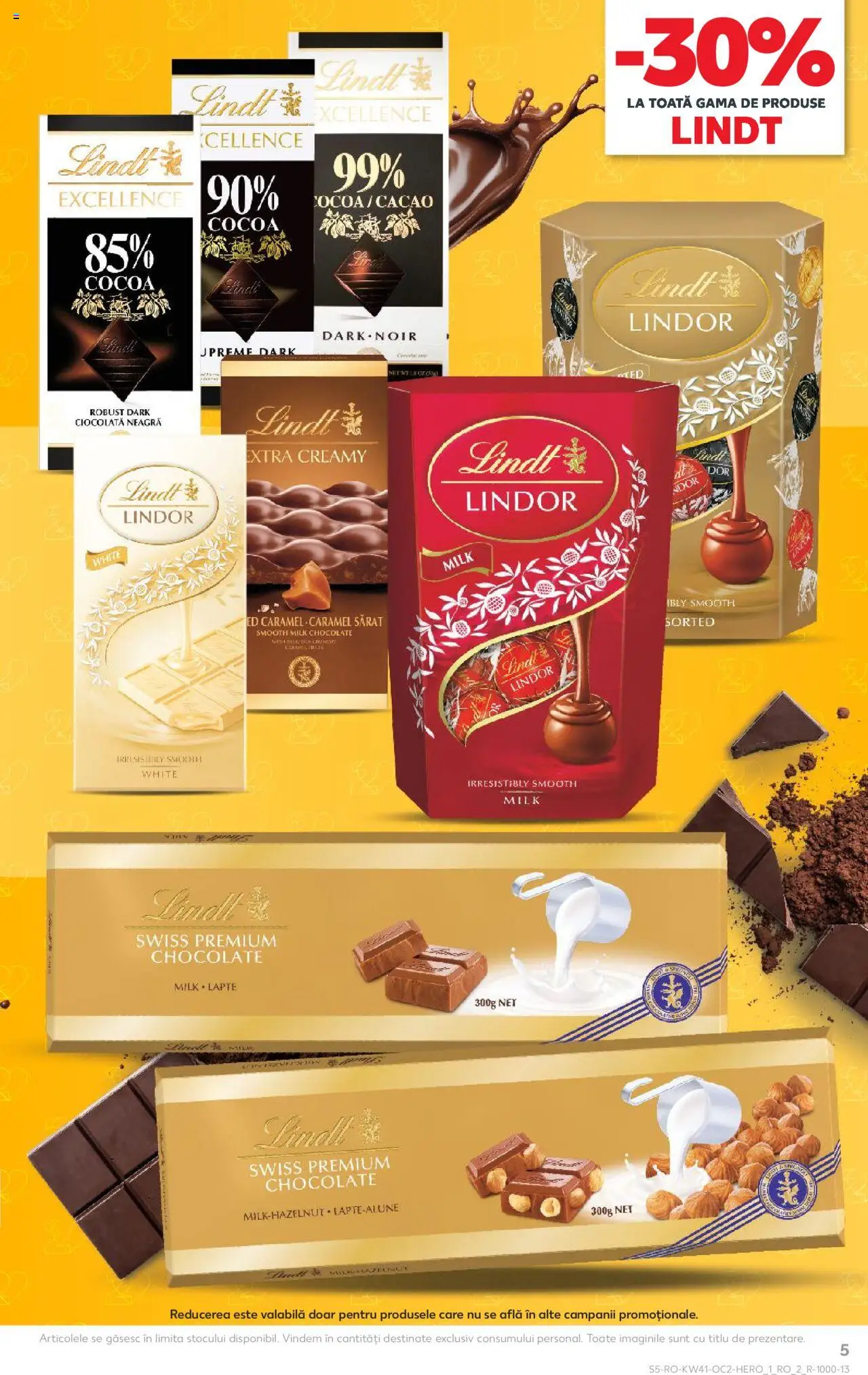 Noul catalog Kaufland – valabil de la 08.10.2025 | Pagină: 5 | Produse: Lapte, Ciocolată, Cacao