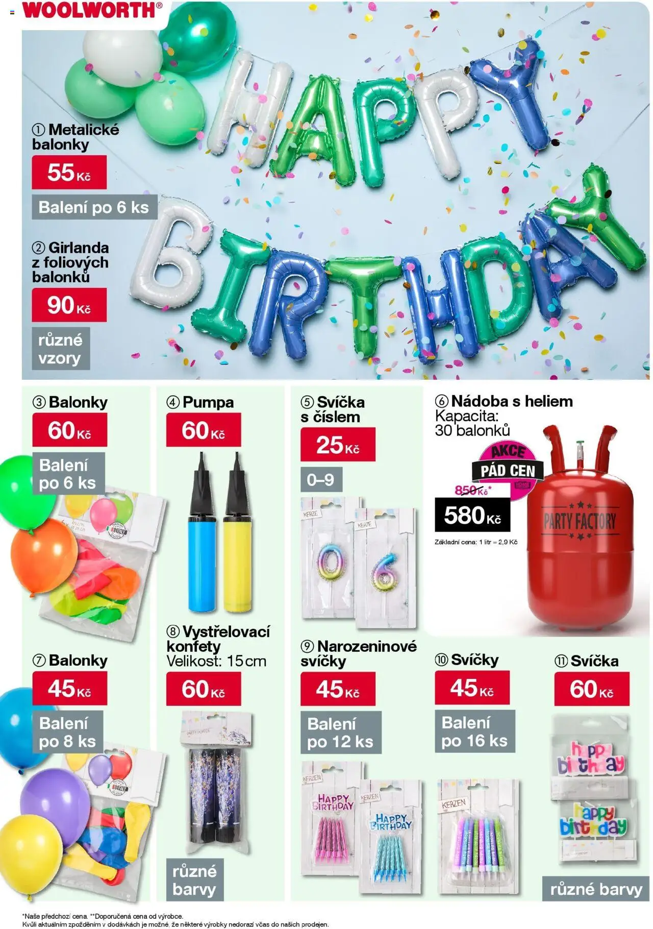 Woolworth leták od 08.08.2025 - akční nabídka | Strana: 4 | Produkty: Svíčka, Pumpa, Svíčky, Konfety