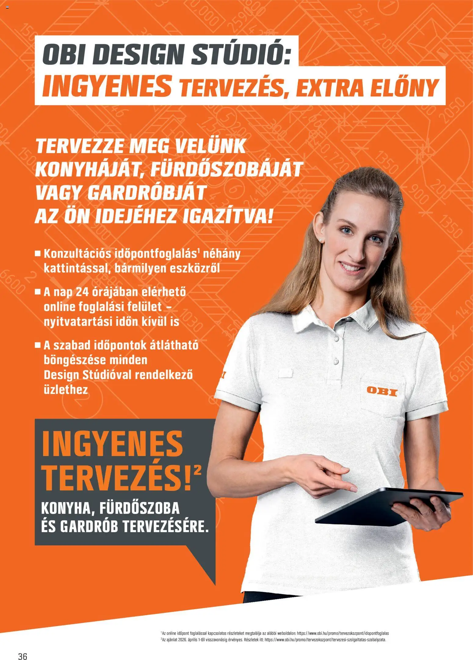 OBI akciós ujság - amely érvényes a következő dátumtól: 28.04.2026 | Oldal: 36 | Termékek: Gardrób, Fürdőszoba