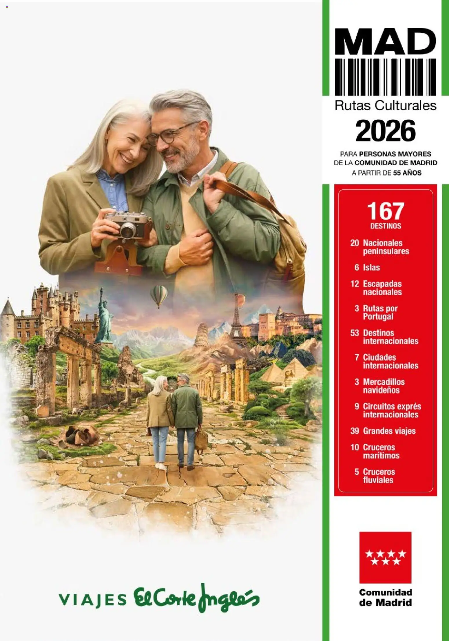 Viajes El Corte Inglés Rutas Culturales de la Comunidad de Madrid │ válido desde el 01.04.2026 | Página: 1