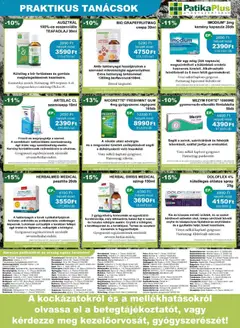 PatikaPlus Akciós újság - amely érvényes a következő dátumtól: 01.01.2026 | Oldal: 8