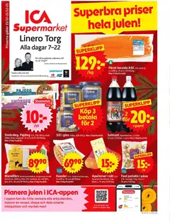 ICA Supermarket - Lund - Förhandsvisning av reklamblad från butik ICA Supermarket aktuell från 15.12.2025